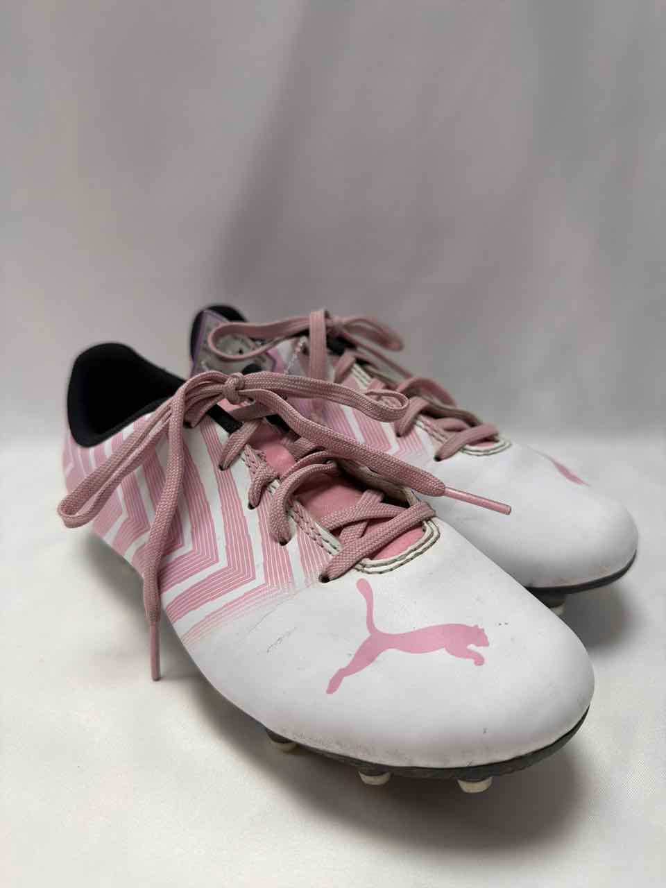 Puma Shoe Sizes 2Y White Cleats