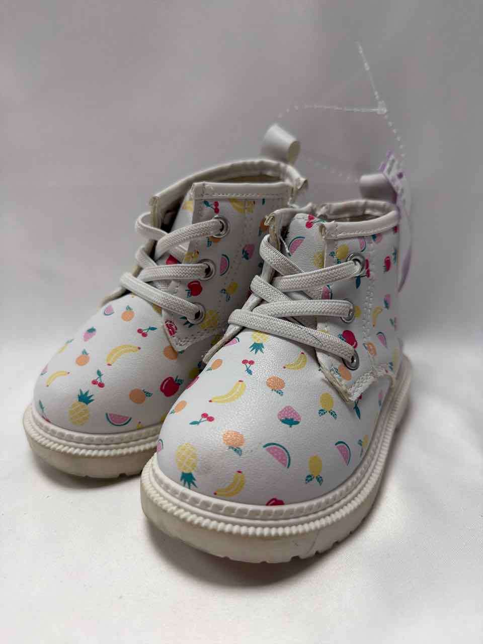 First Steps Shoe Sizes 5C White Boots