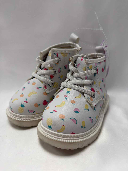First Steps Shoe Sizes 5C White Boots