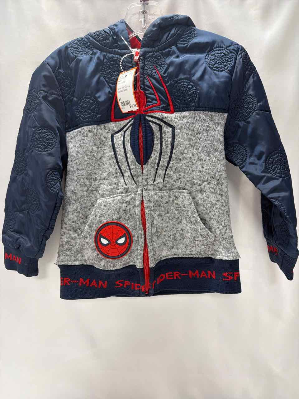 Marvel Size 4T Navy Jacket- Casual