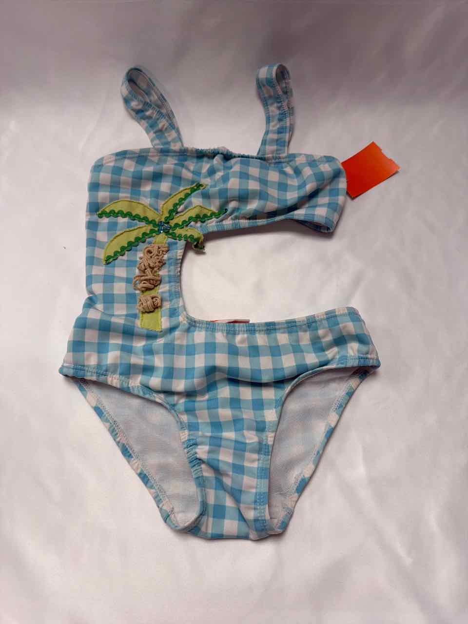 Size 6 Baby Blue Swimsuit- 2pc