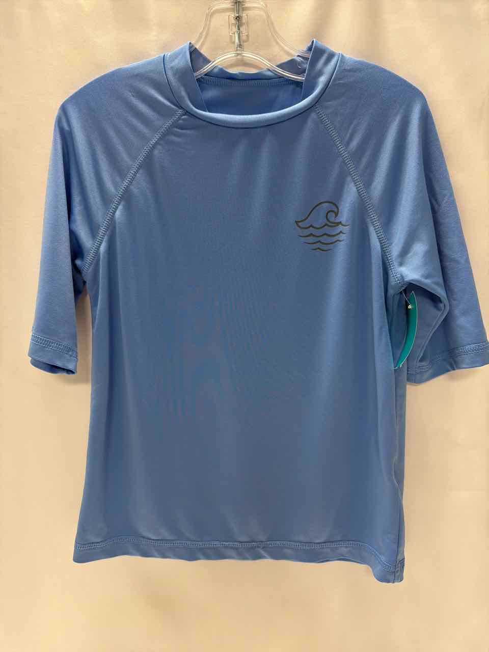Art Class Size 4/5 Blue Rash Guard Top