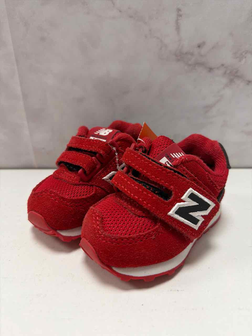 New Balance Shoe Sizes 2C Red Shoes- Casual