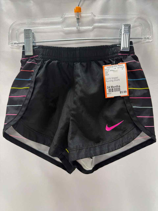 Nike Size 24 Months Black Shorts- Athletic