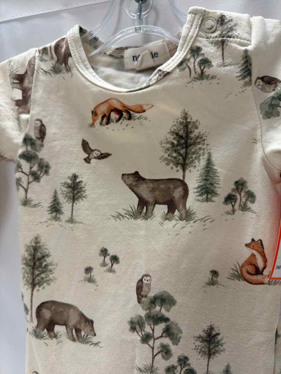 Size 0-3 Months Cream Onesie