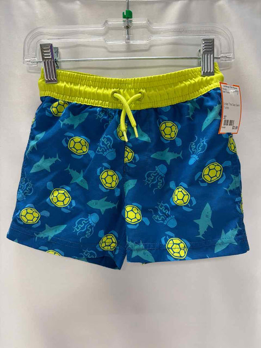 Unbranded Size 3T Blue Swim Trunks