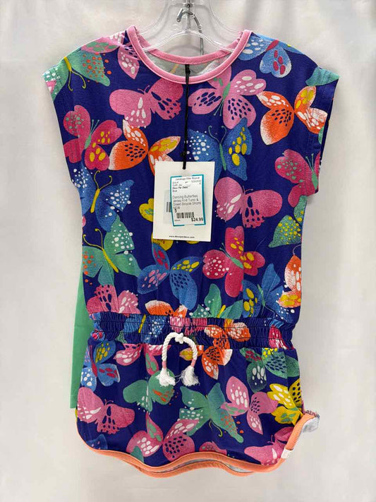Deux Par Deux Size 5 Blue Outfit -2pc