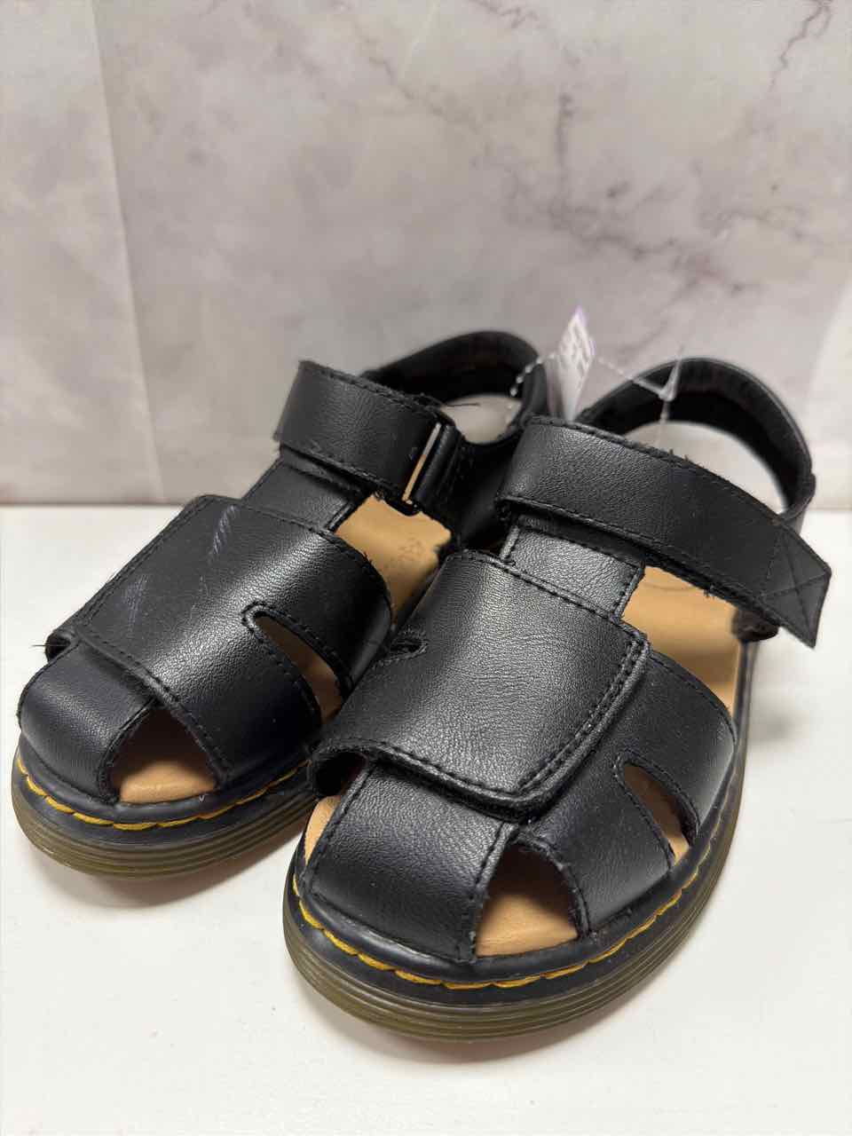 Dr. Martens Shoe Sizes 13C Black Sandals