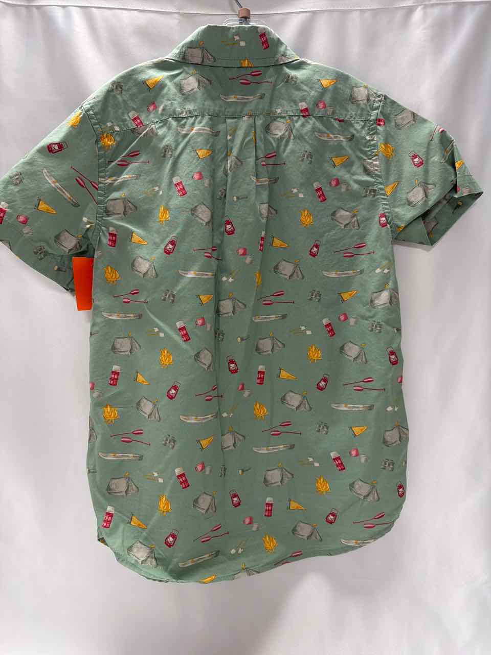 Janie and Jack Size 8 Green Shirt- Formal