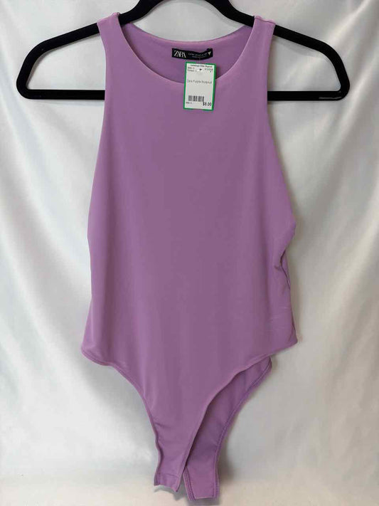 Zara Size Medium Purple Romper- Casual
