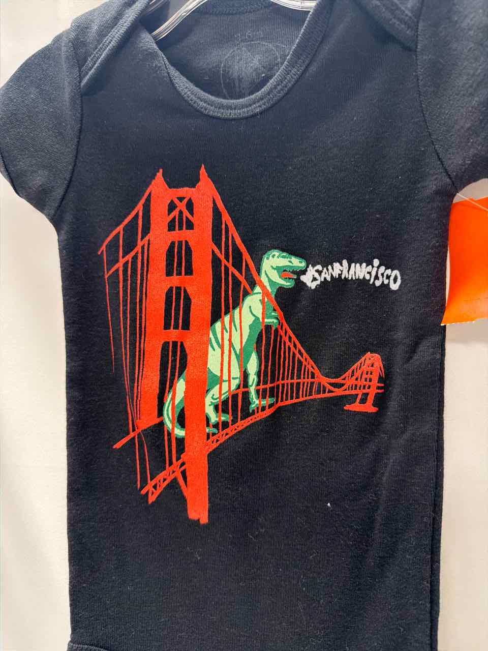 Size 3-6 months Black Onesie