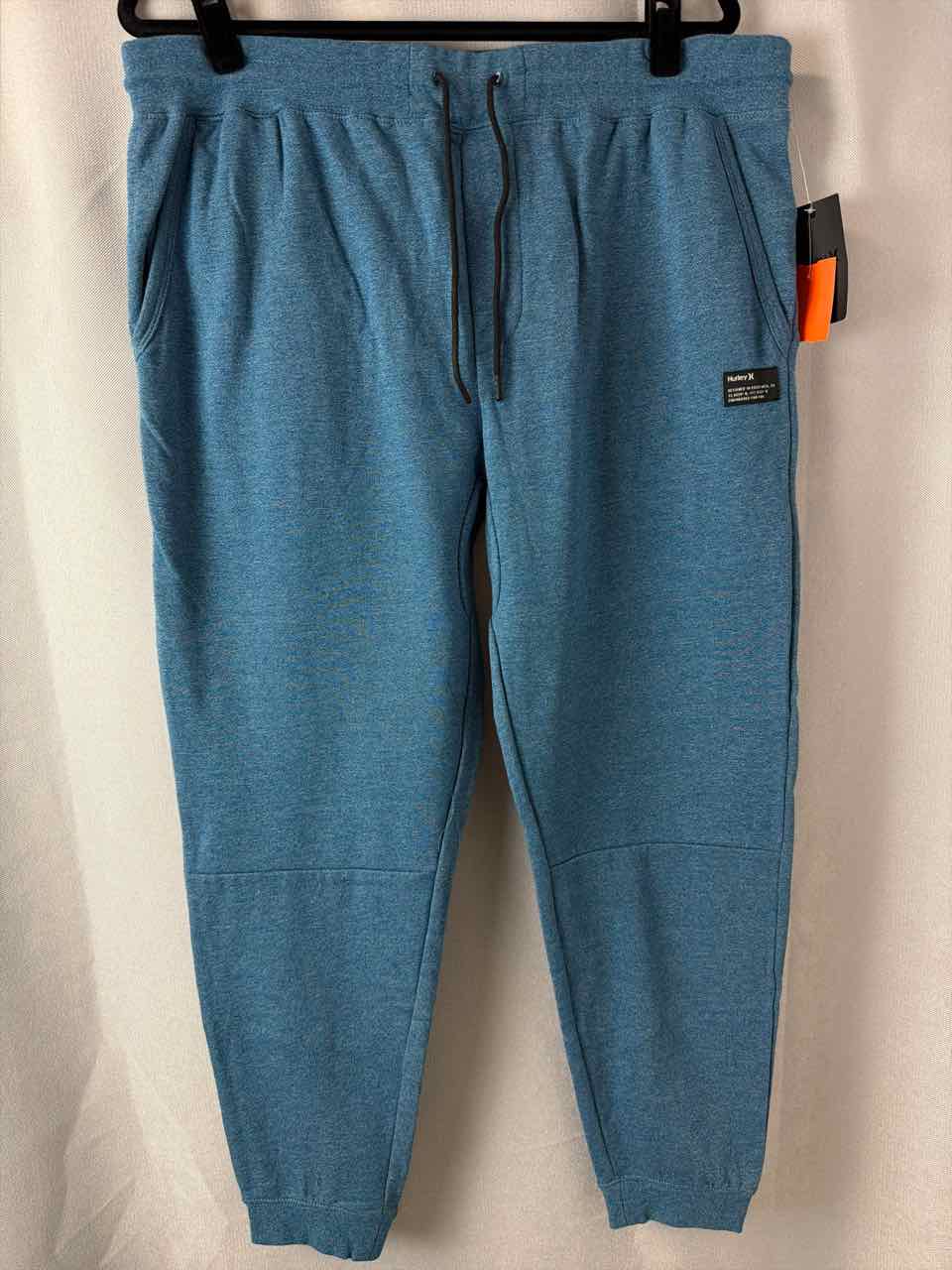 Hurley Size X-Large Blue Sweatpants