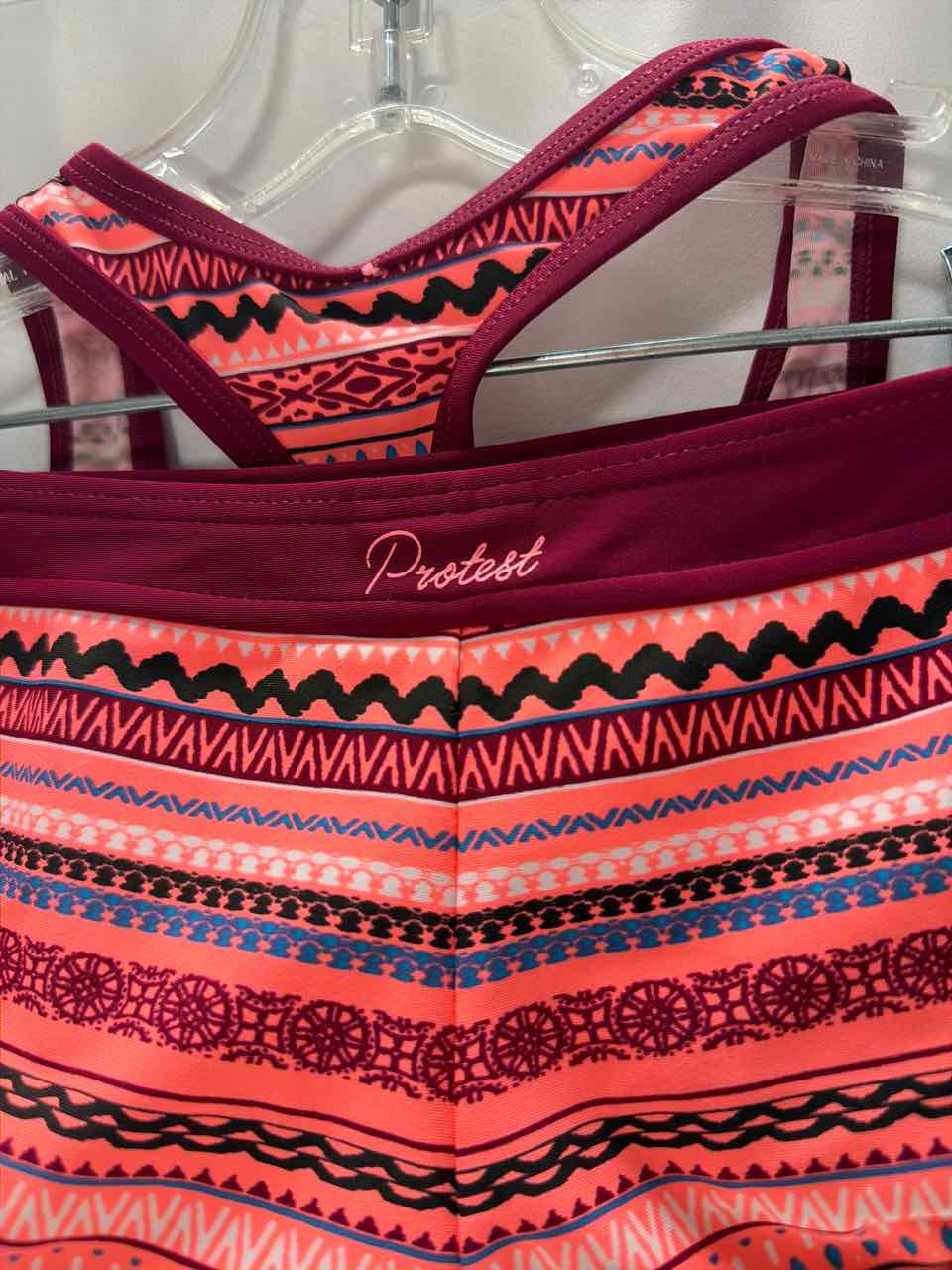 Size 7/8 Orange Swimsuit- 2pc