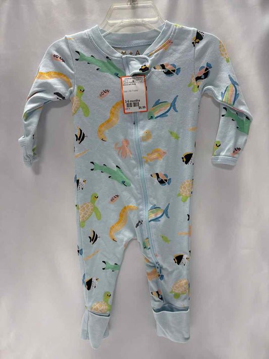 Monica and Andy Size 3-6 months Pajamas Nightgown