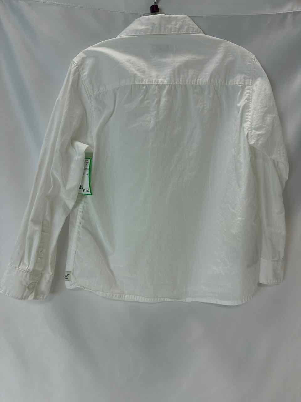 Mayoral Size 4 White Gently Used Shirt- Casual