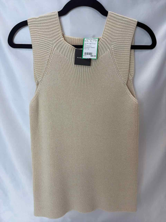 Club Monaco New With Tags Ivory Tank Top