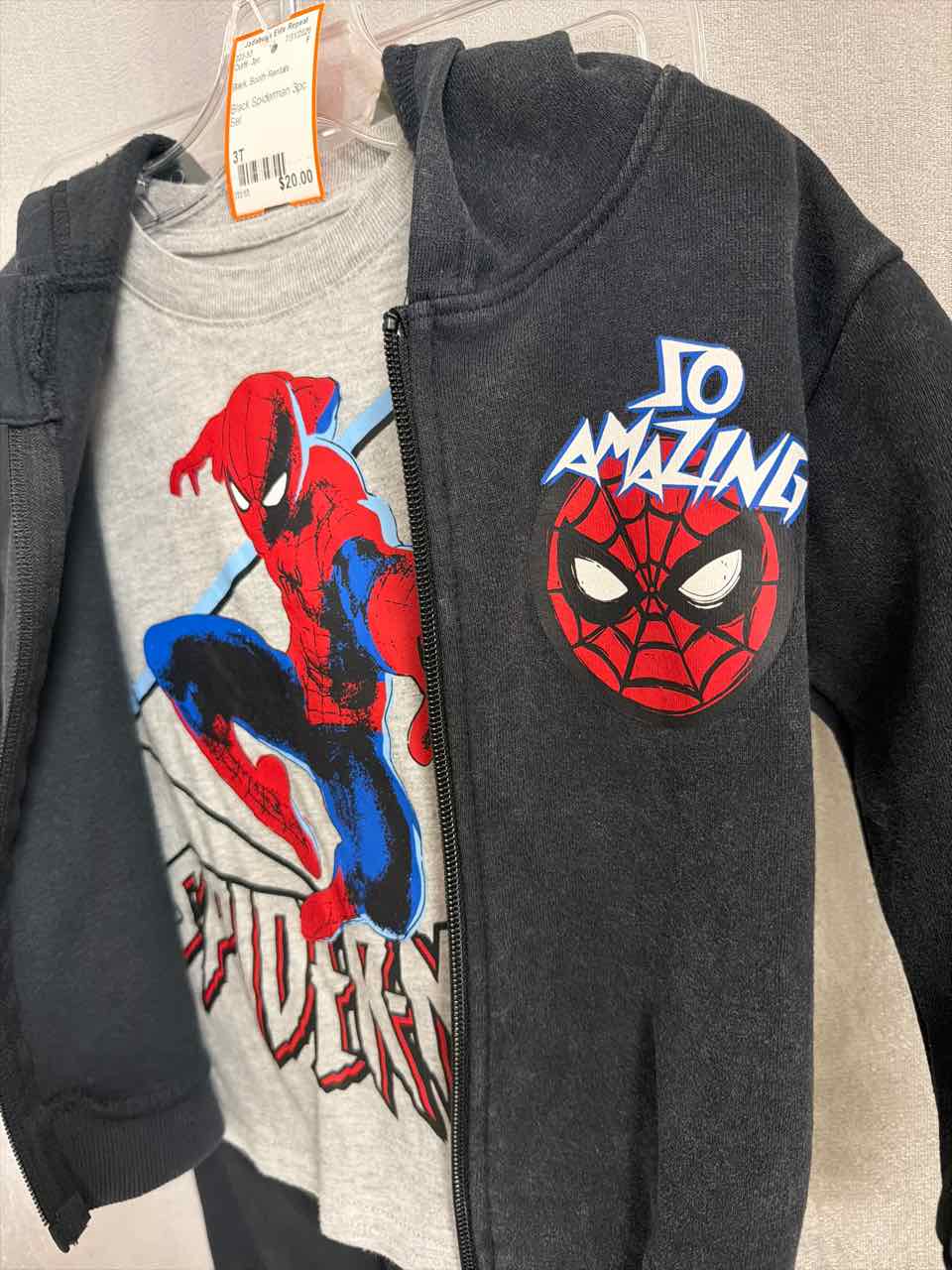 Size 3T Black Outfit- 3pc