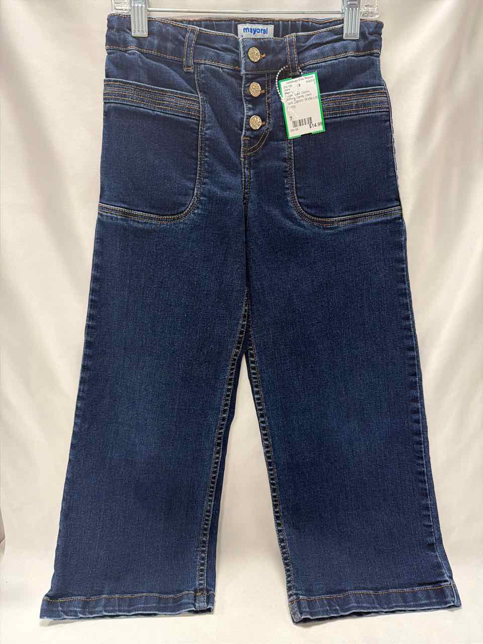 Mayoral Size 7 Denim Gently Used Jeans