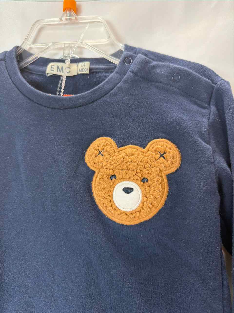 Size 2T Navy Outfit -2pc