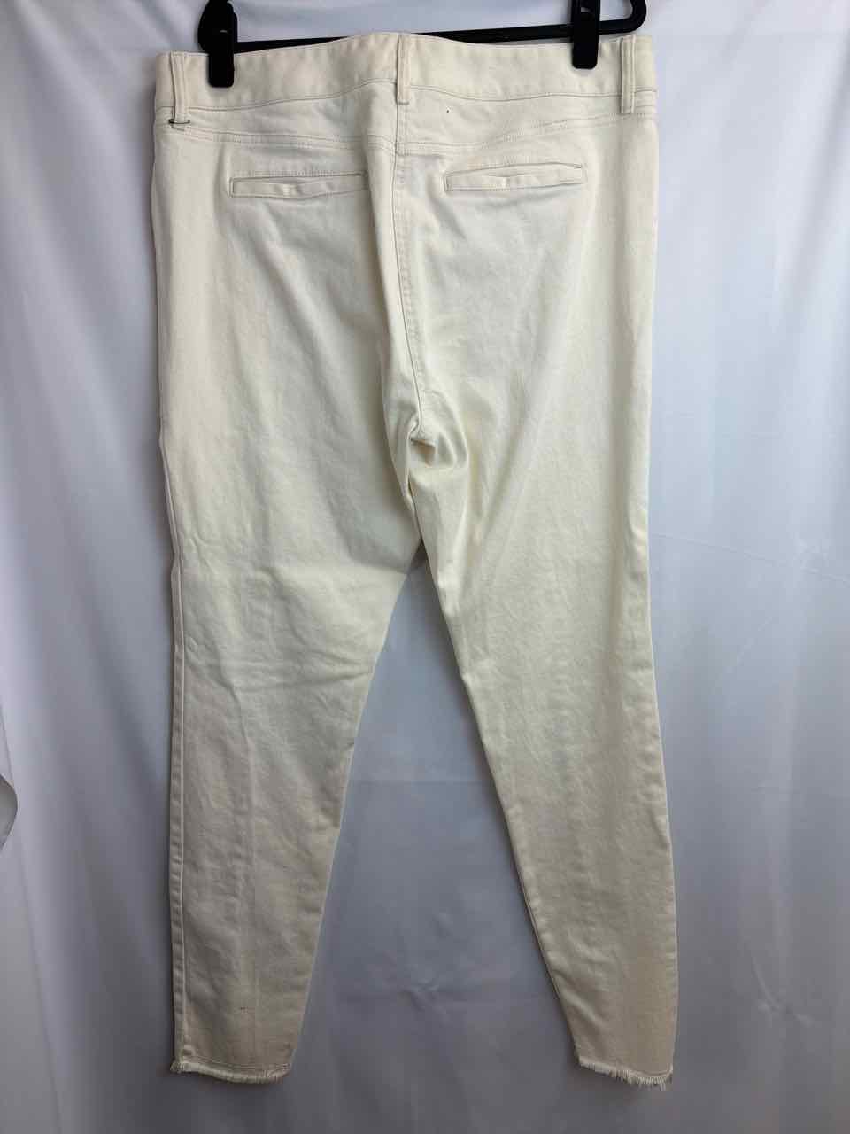 Ann Taylor Loft Gently Used Cream Pants