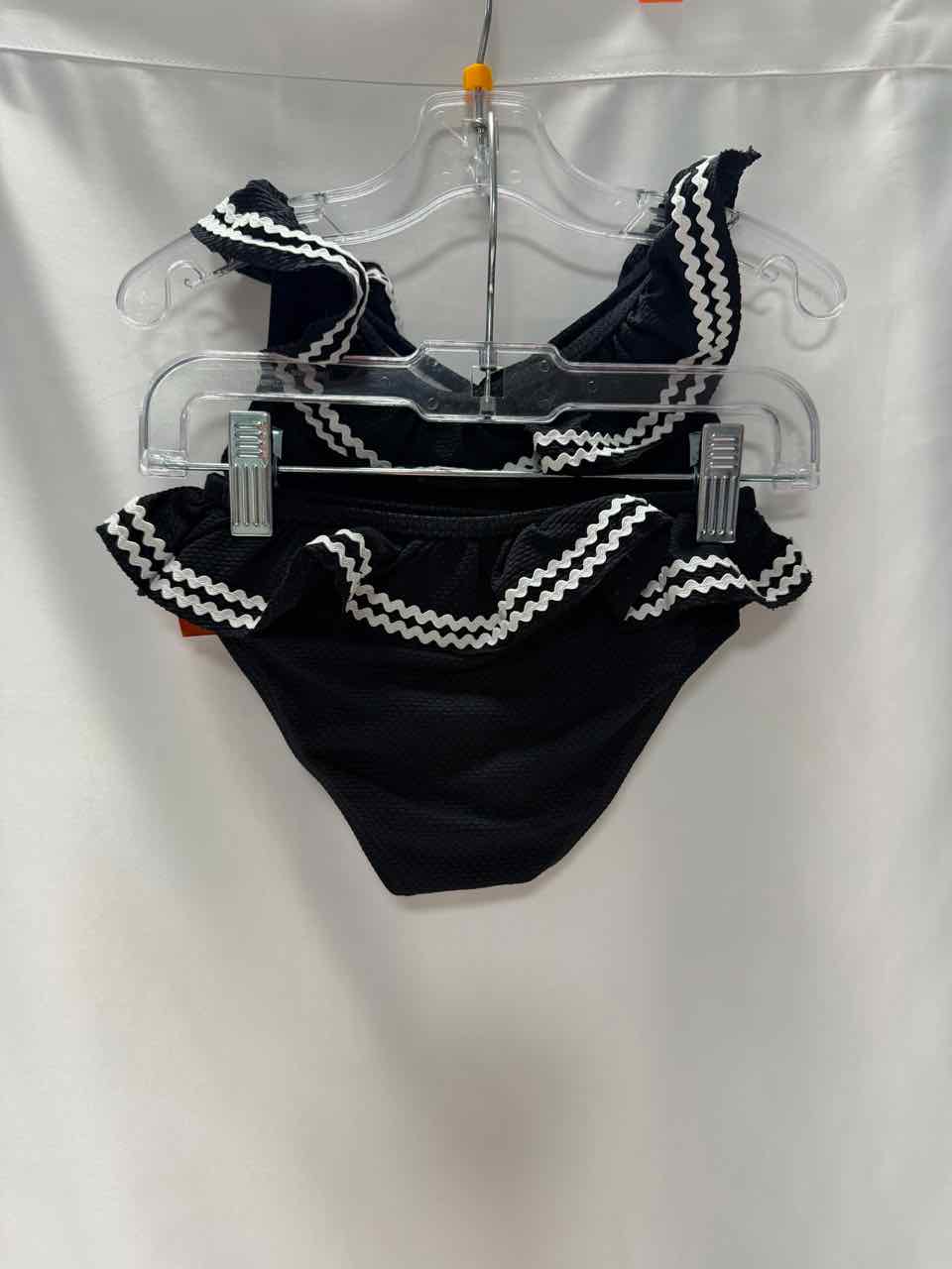 Janie and Jack Size 2T Black Swimsuit- 2pc