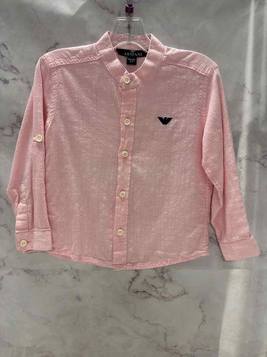 Armani Size 4/5 Pink Shirt- Formal