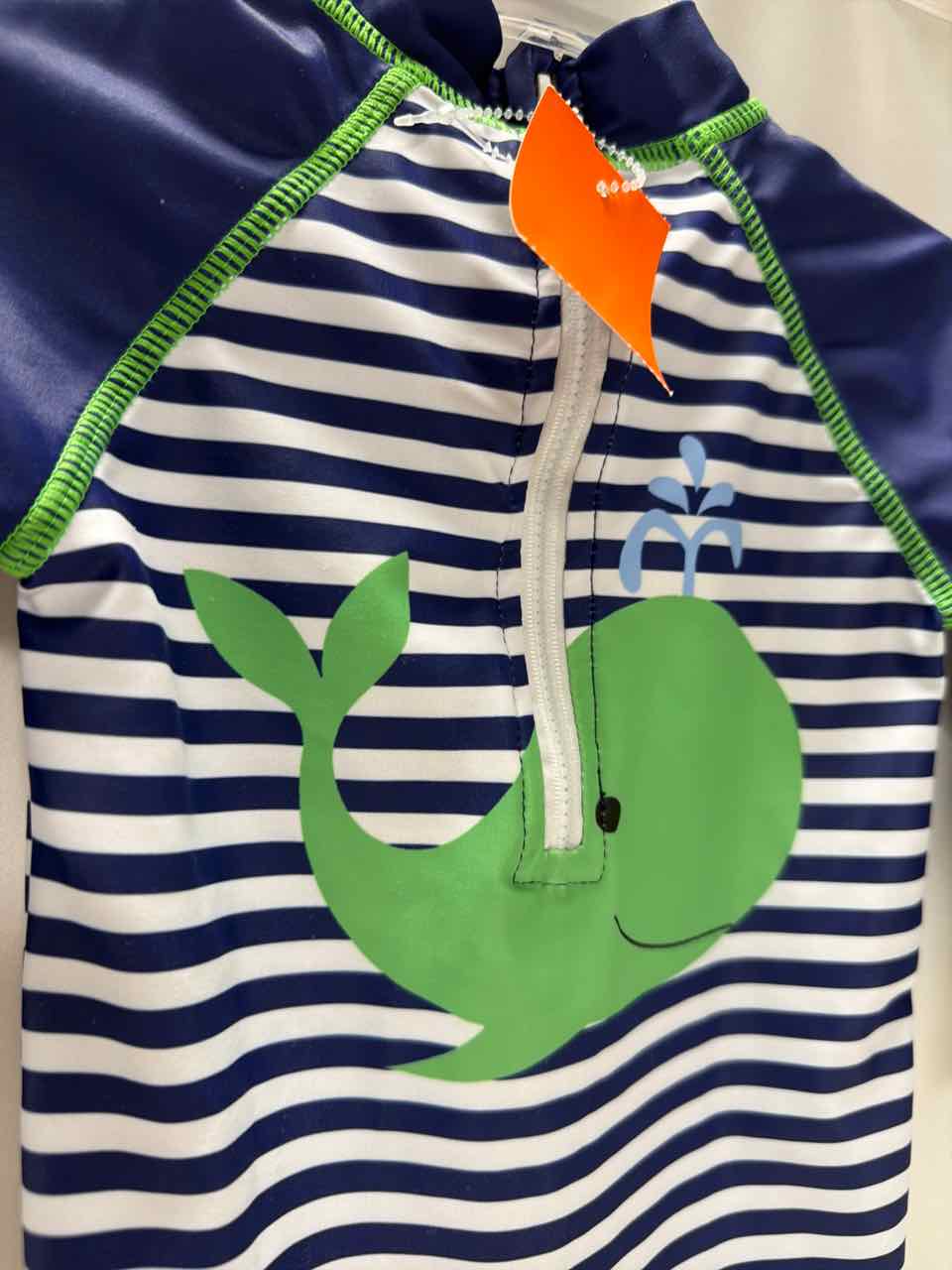 Size 6-12 Months Navy Rash Guard Top