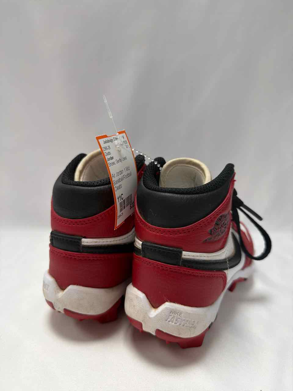 Jordan Shoe Sizes 11C Gently Used Cleats