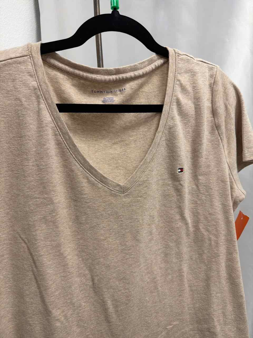 Tommy Hilfiger Gently Used Tan Shirt