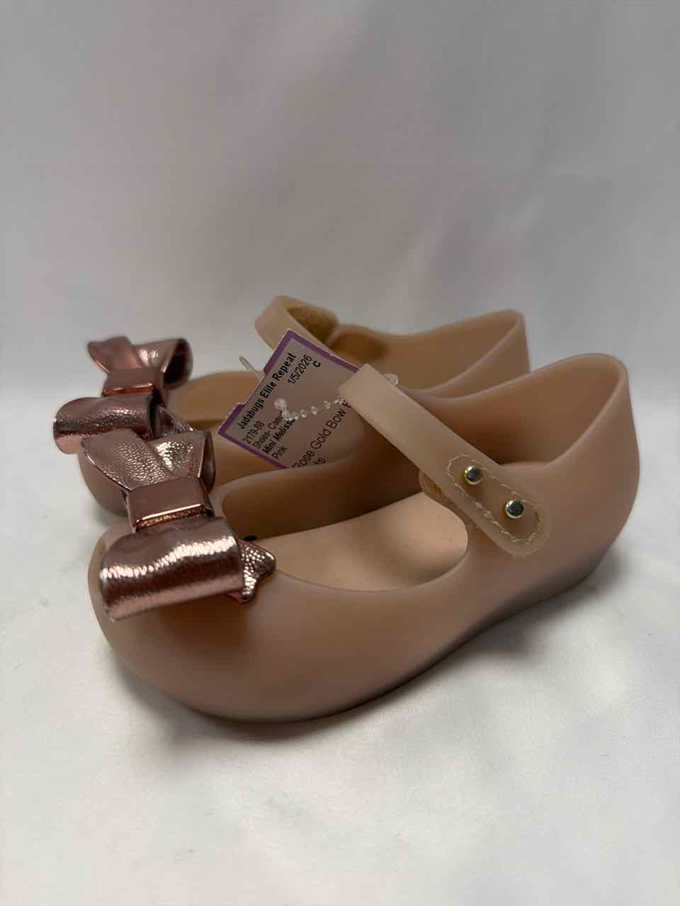 Mini Melissa Shoe Sizes 7C Pink Shoes- Casual