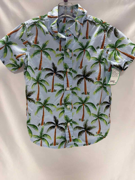 Janie and Jack Size 5 Baby Blue Gently Used Shirt- Casual