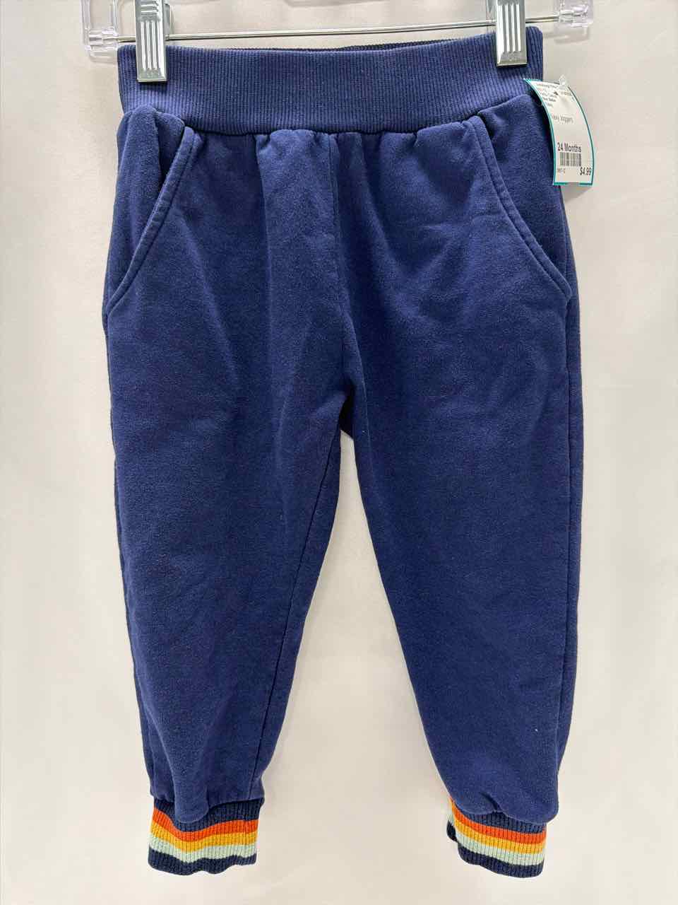 Bon Bebe Size 24 Months Navy Pants- Casual