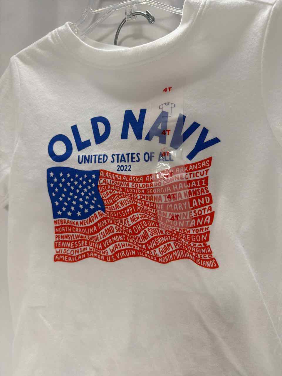 Old Navy Size 4T White Outfit -2pc
