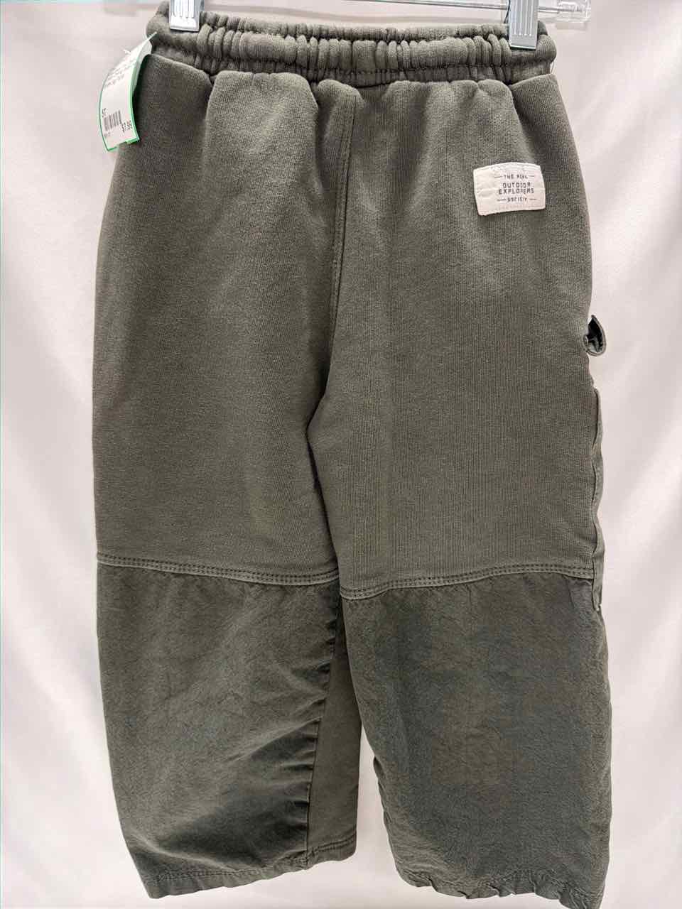 Zara Size 5T Army Green Gently Used Pants- Casual