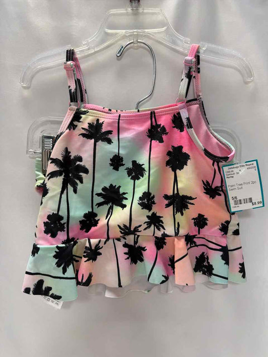 Hurley Size 5/6 Swimsuit- 2pc