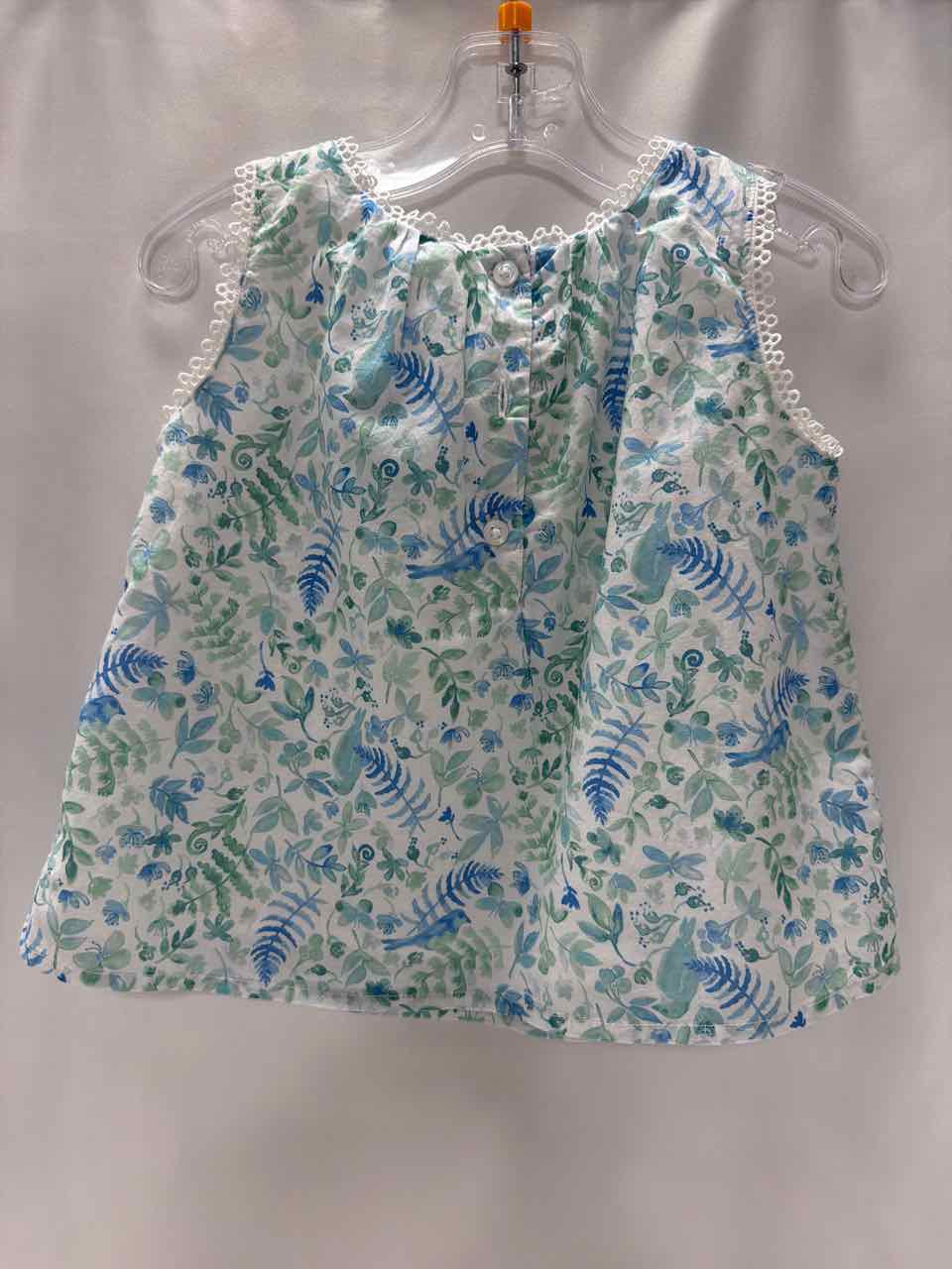 Janie and Jack Size 2T Teal Tank
