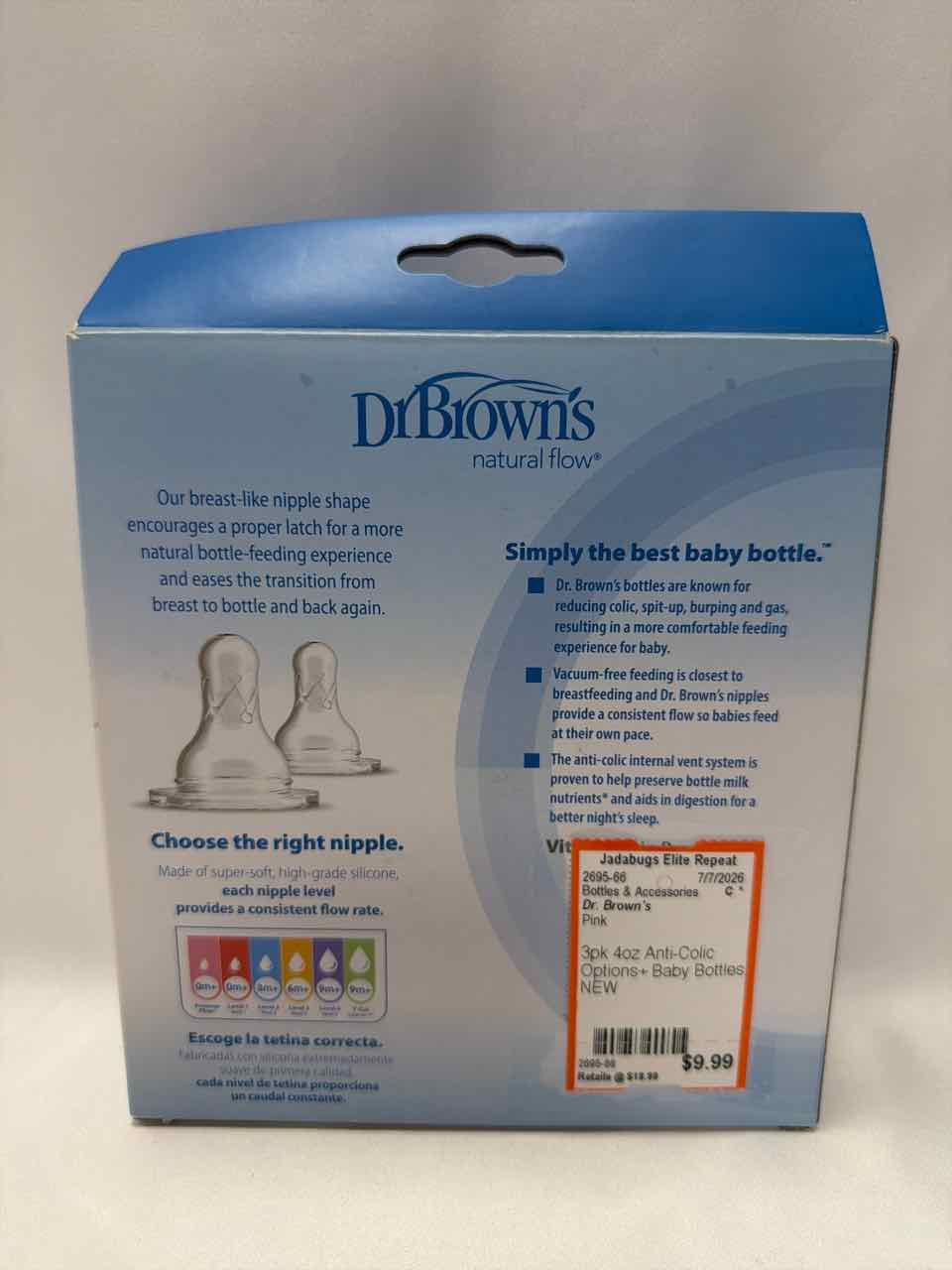 Dr. Brown's Pink Bottles & Accessories
