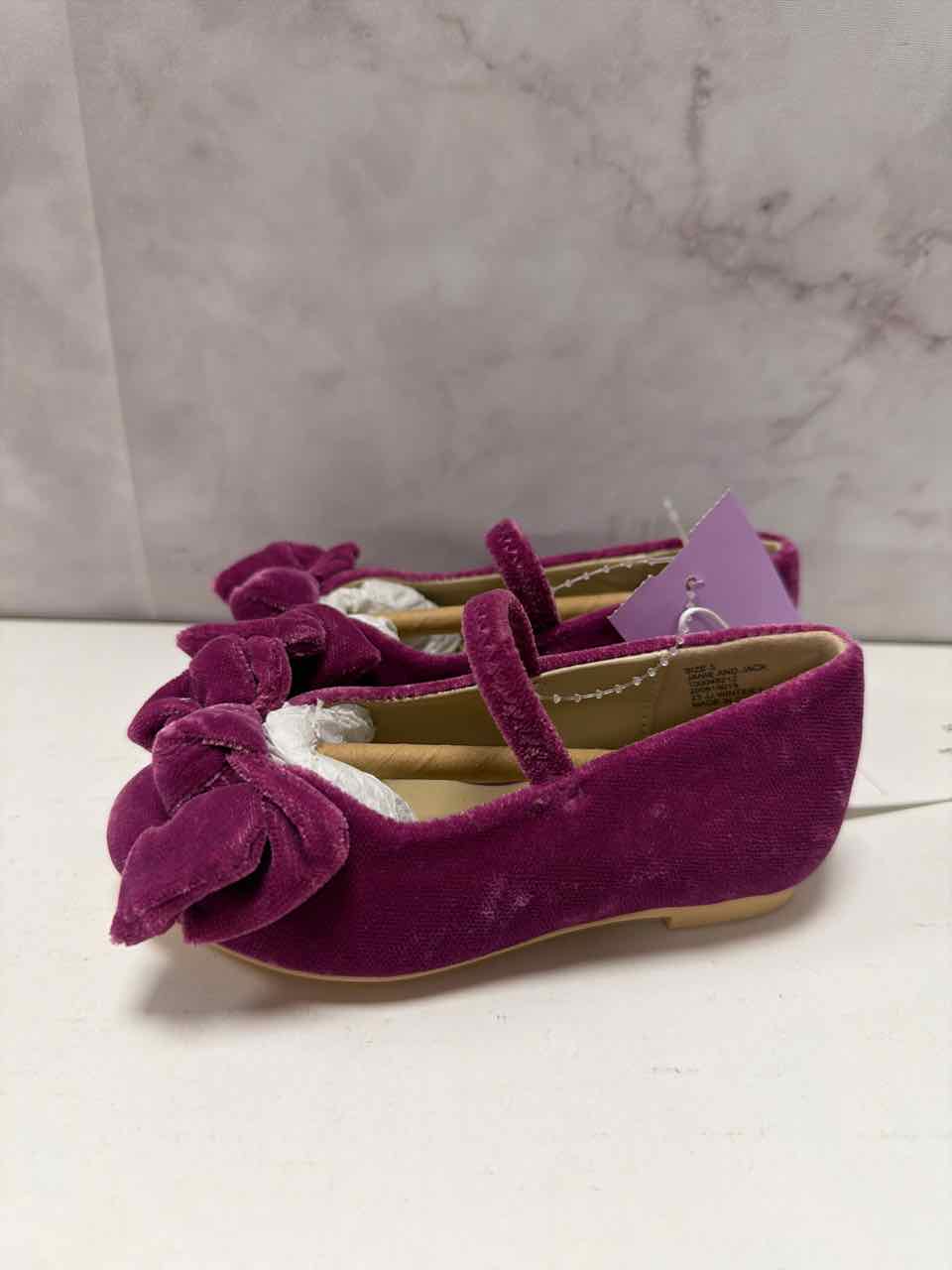 Janie & Jack Shoe Sizes 5C Purple Shoes- Formal