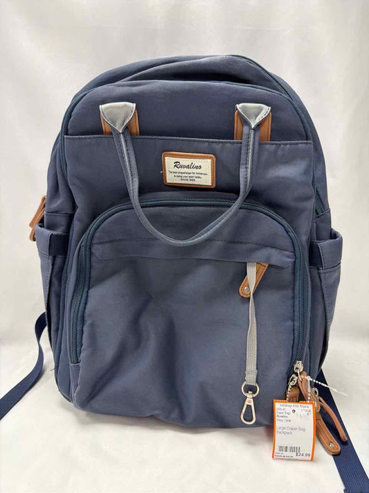 Ruvalino Navy Diaper Bags