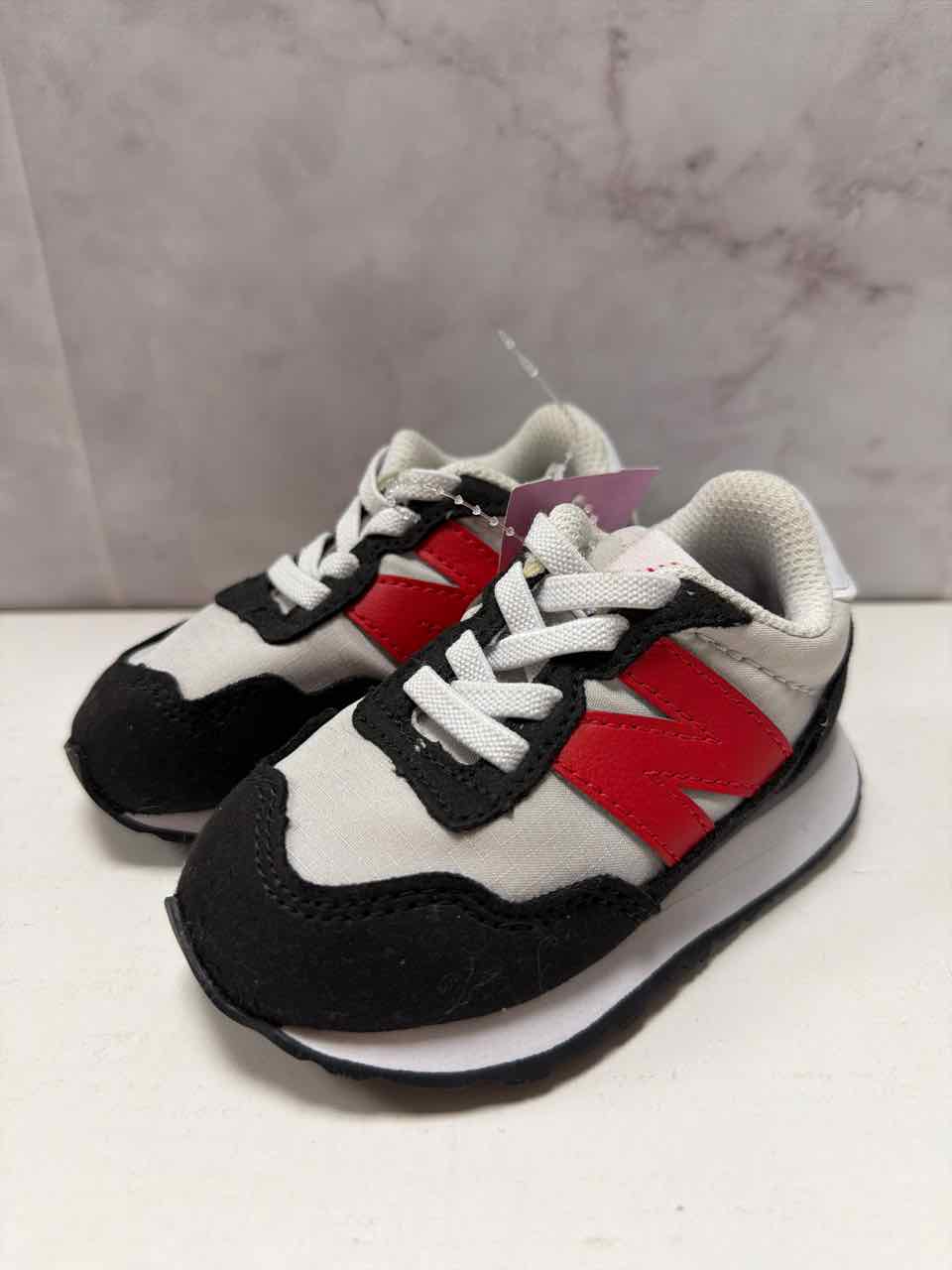 New Balance Shoe Sizes 5C Black & White Shoes- Casual