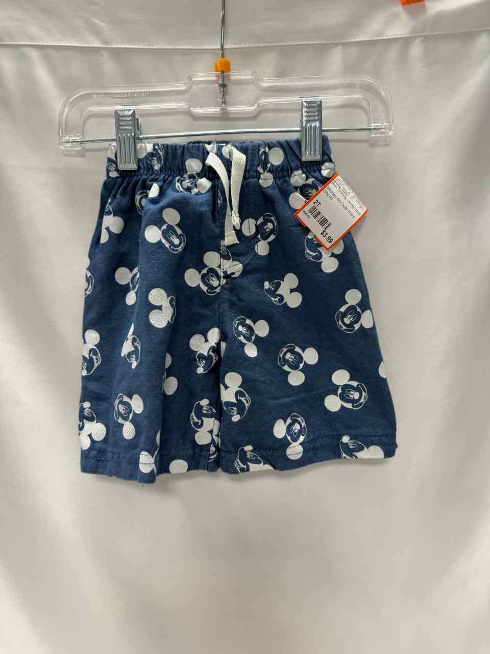 Disney Junior Size 2T Blue Gently Used Shorts- Casual