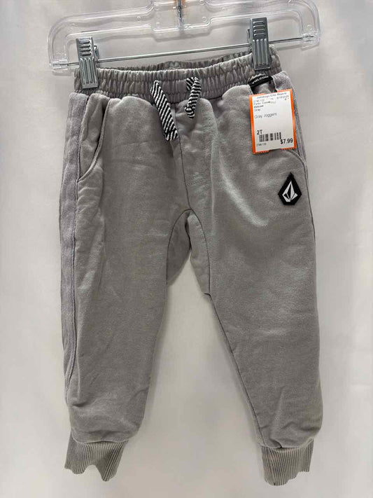 Volcom Size 2T Gray Pants- Casual