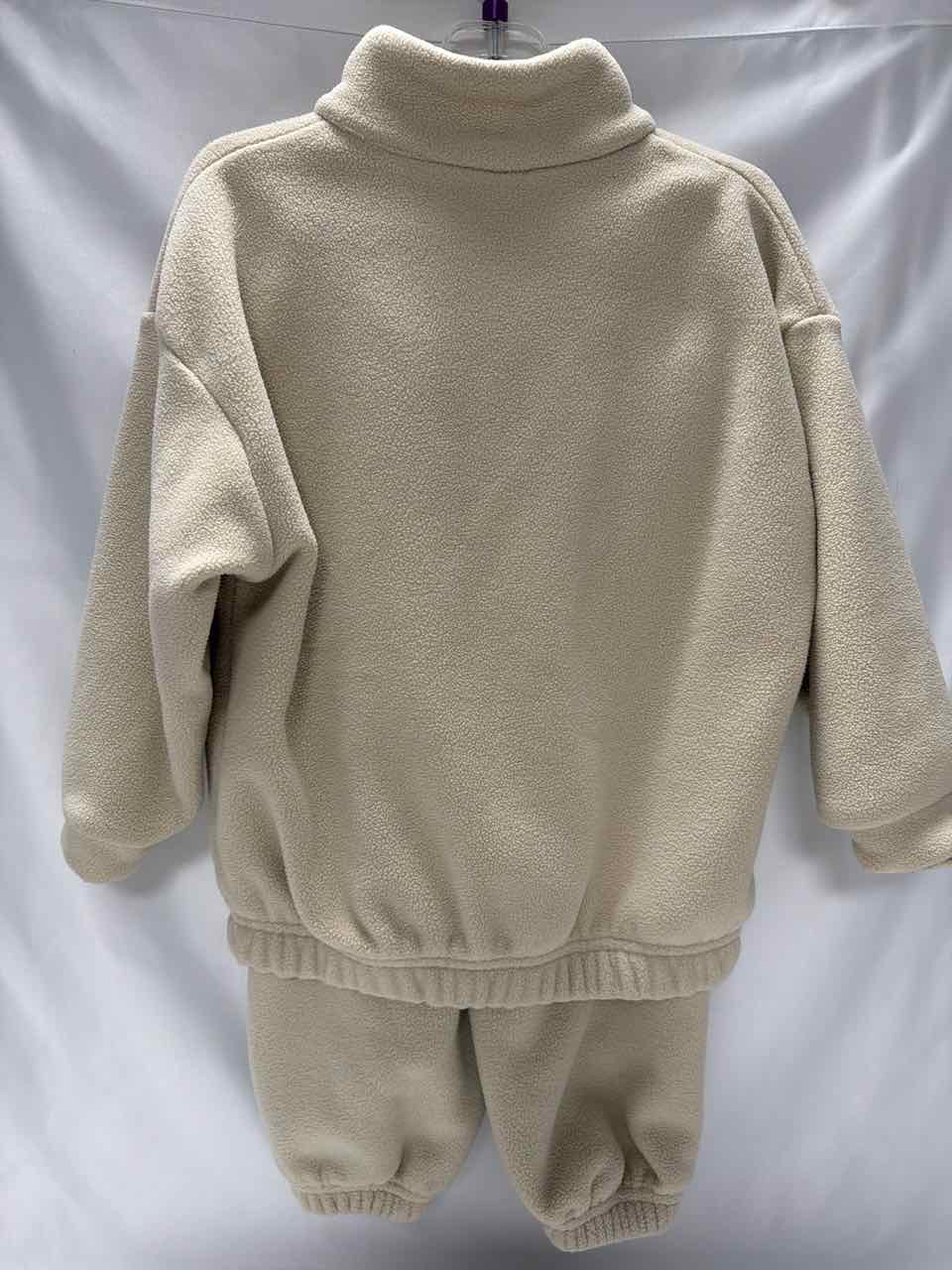 Zara Size 4T Cream Gently Used Outfit -2pc
