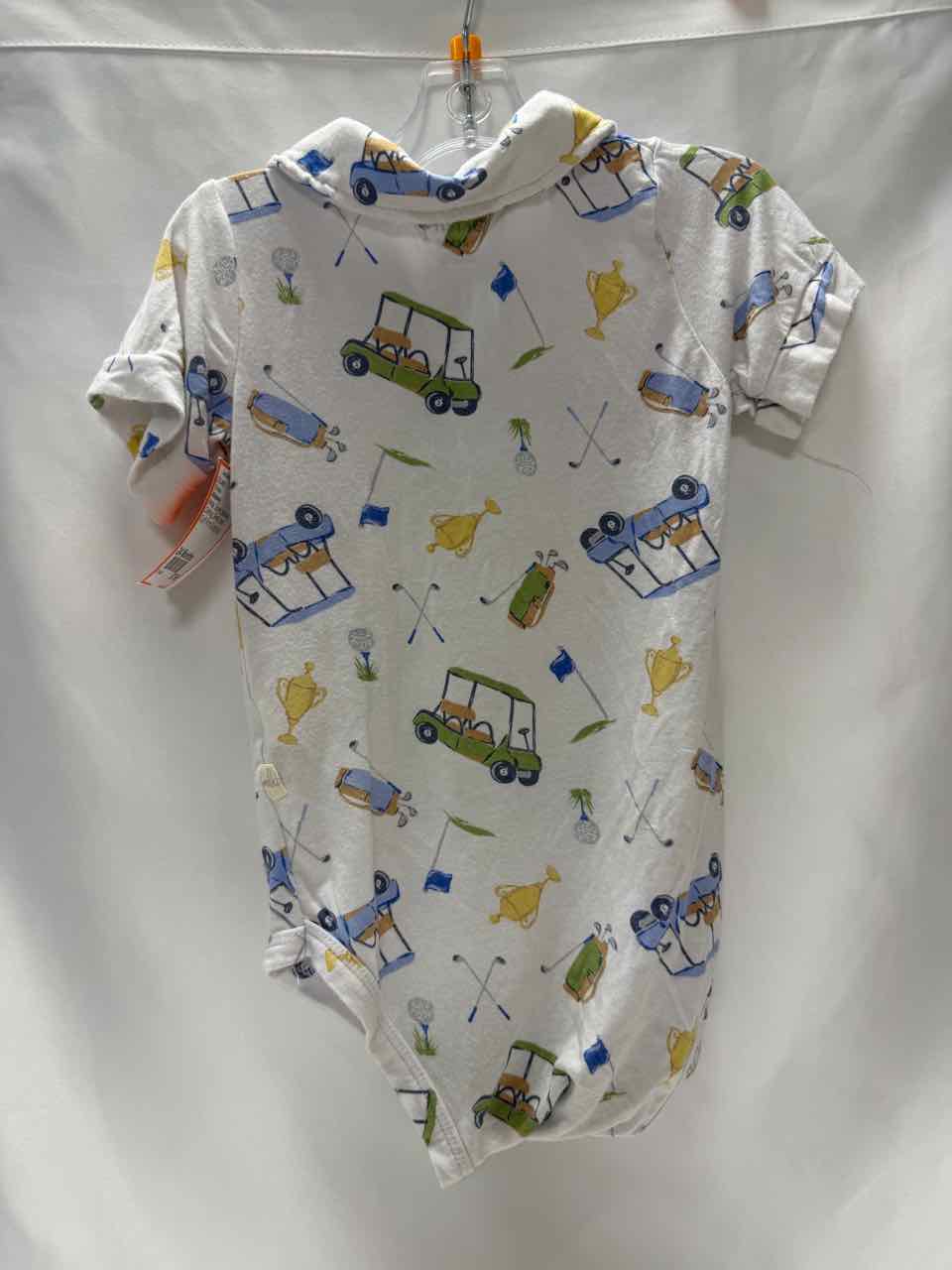 Milkberry Size 24 Months White Gently Used Onesie