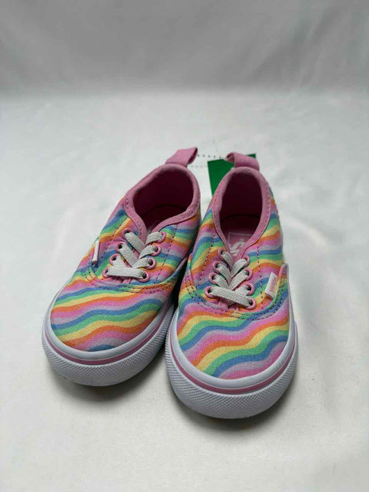 Vans Shoe Sizes 6C Multi-Color Gently Used Shoes- Casual