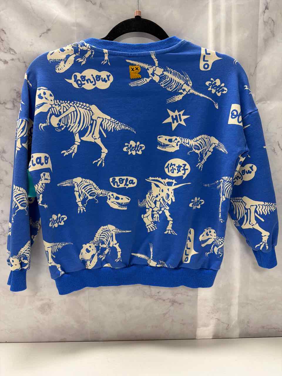 Rock Your Baby Size 8 Blue Sweater