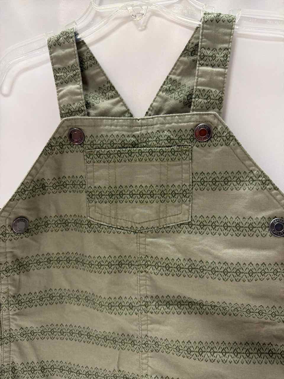 Carter's Size 24 Months Green Overalls