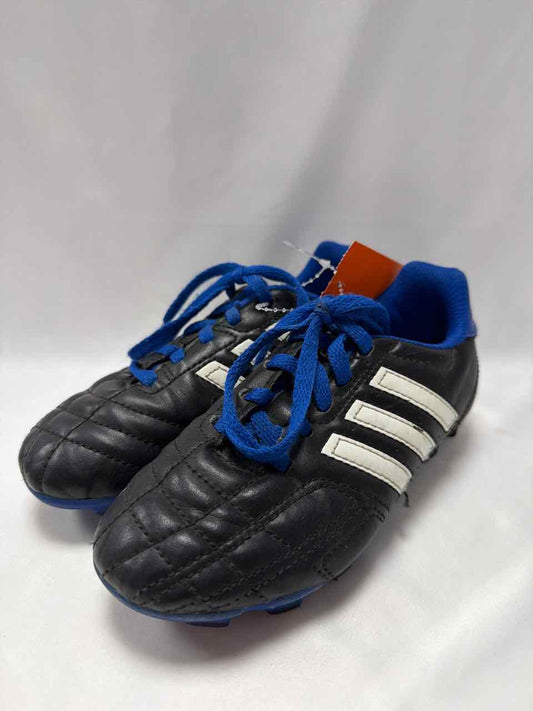 Adidas Shoe Sizes 1Y Black Cleats