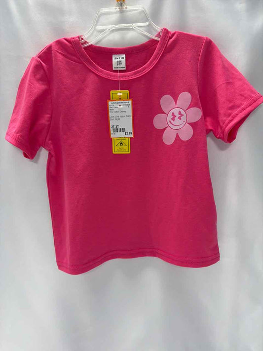 Shein Size 2T-3T Pink Shirt- Casual