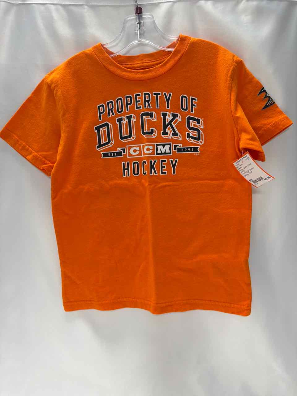Reebok Size 5/6 Orange Shirt- Casual